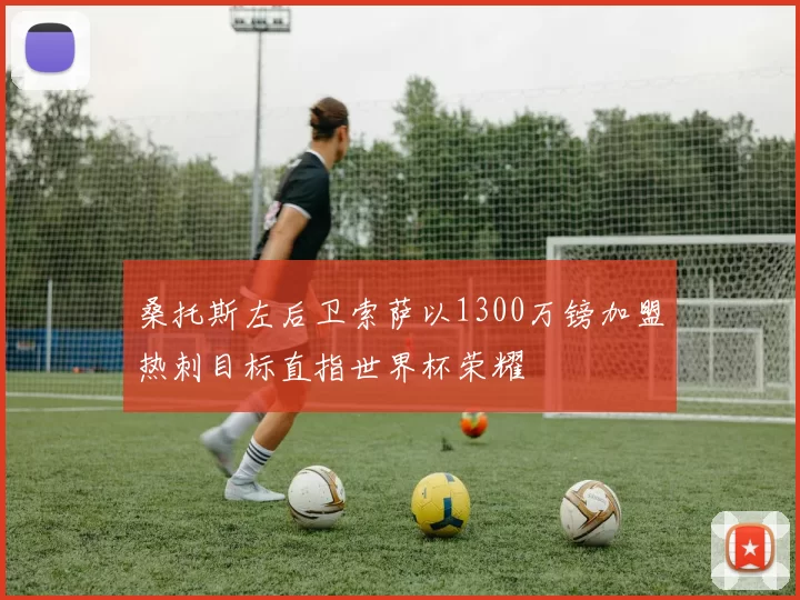 桑托斯左后卫索萨以1300万镑加盟热刺目标直指世界杯荣耀